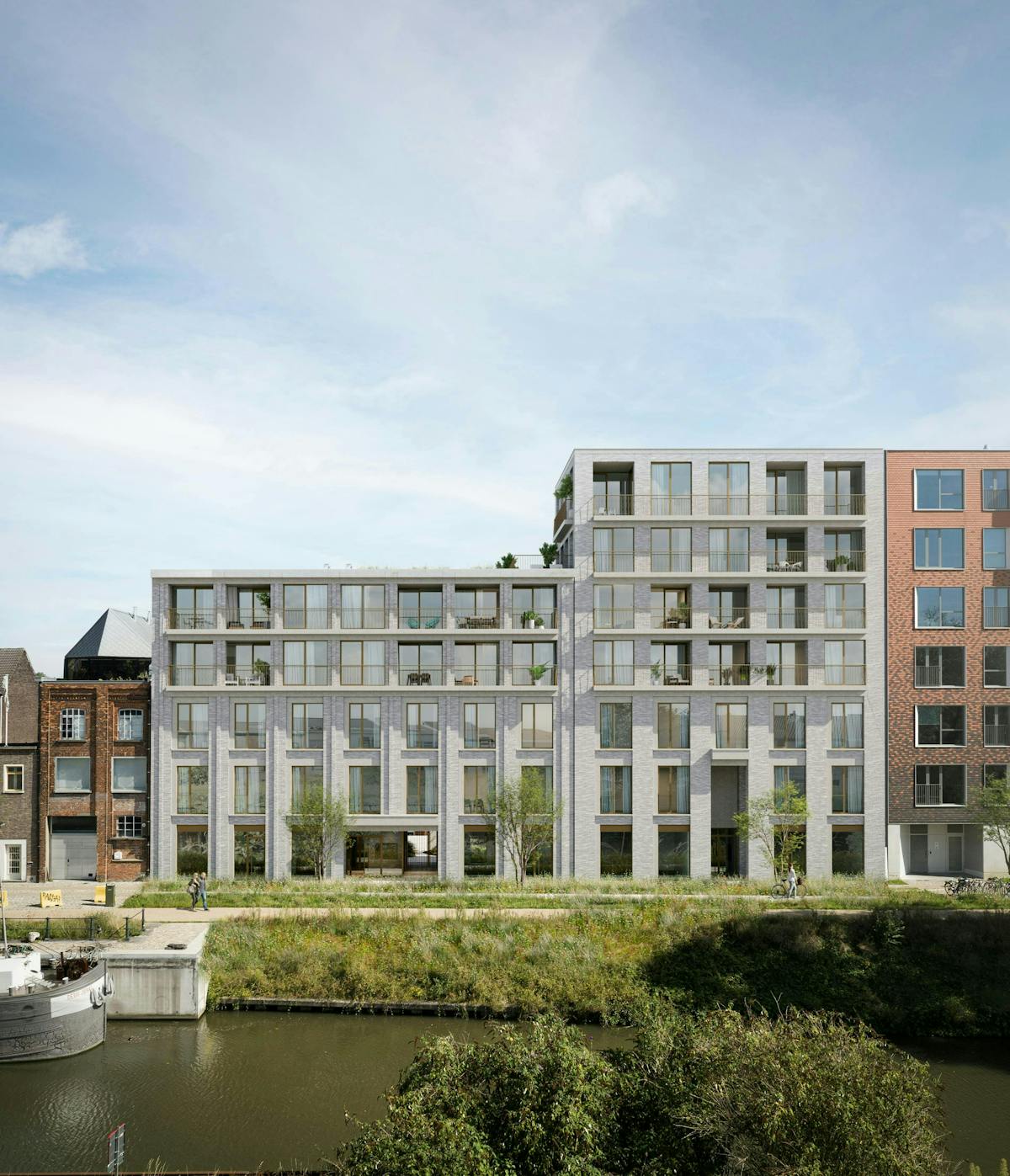 Newly built commercial property (109 m²) for sale at Oude Dokken Ghent - photo 5