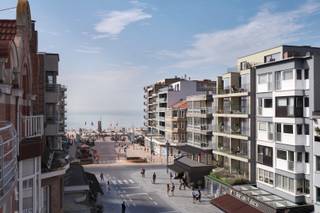 <strong>Residentie ZonZicht: Uw uitvalsbasis aan de Kust</strong><br /> <br />Ontdek residentie "ZonZicht", een stijlvol nieuwbouwproject in de Zeelaan te Koksijde, op slechts één minuut wandelen van het strand. Het gebouw, gekenmerkt door strakke lijnen en grote raampartijen, biedt maximaal lichtinval en een tijdloze architectuur. De hoge afwerkingsgraad en het gebruik van kwalitatieve materialen zorgen voor duurzaam wooncomfort. <br /> <br />Residentie "ZonZicht" is ideaal voor wie een comfortabele uitvalsbasis zoekt voor vakanties in Koksijde, met een uitstekende bereikbaarheid en nabijheid van het centrum en het gemeentehuis, waar tal van activiteiten plaatsvinden. Bovendien is dit project een sterke investering, met mogelijkheden voor zowel vakantie- als jaarverhuur.<br /><br />Indeling: Inkomhal met plaats voor vestiaire | Open en volledig uitgeruste keuken | Zonnige leefruimte uitgevend op westgericht balkon (6,33 m²) met zijdelings zeezicht | Berging met voorziening voor wasmachine | Badkamer met inloopdouche en lavabo in meubel | Afzonderlijk toilet met lavabo | 2 slaapkamers uitgevend op balkon achteraan (1,66 m²) | Private kelder | Gemeenschappelijke fietsenberging | Gemeenschappelijk vuilnislokaal.<br /> <br />Wonen in "ZonZicht" betekent genieten van comfort, stijl, en een ongeëvenaarde kustervaring.
