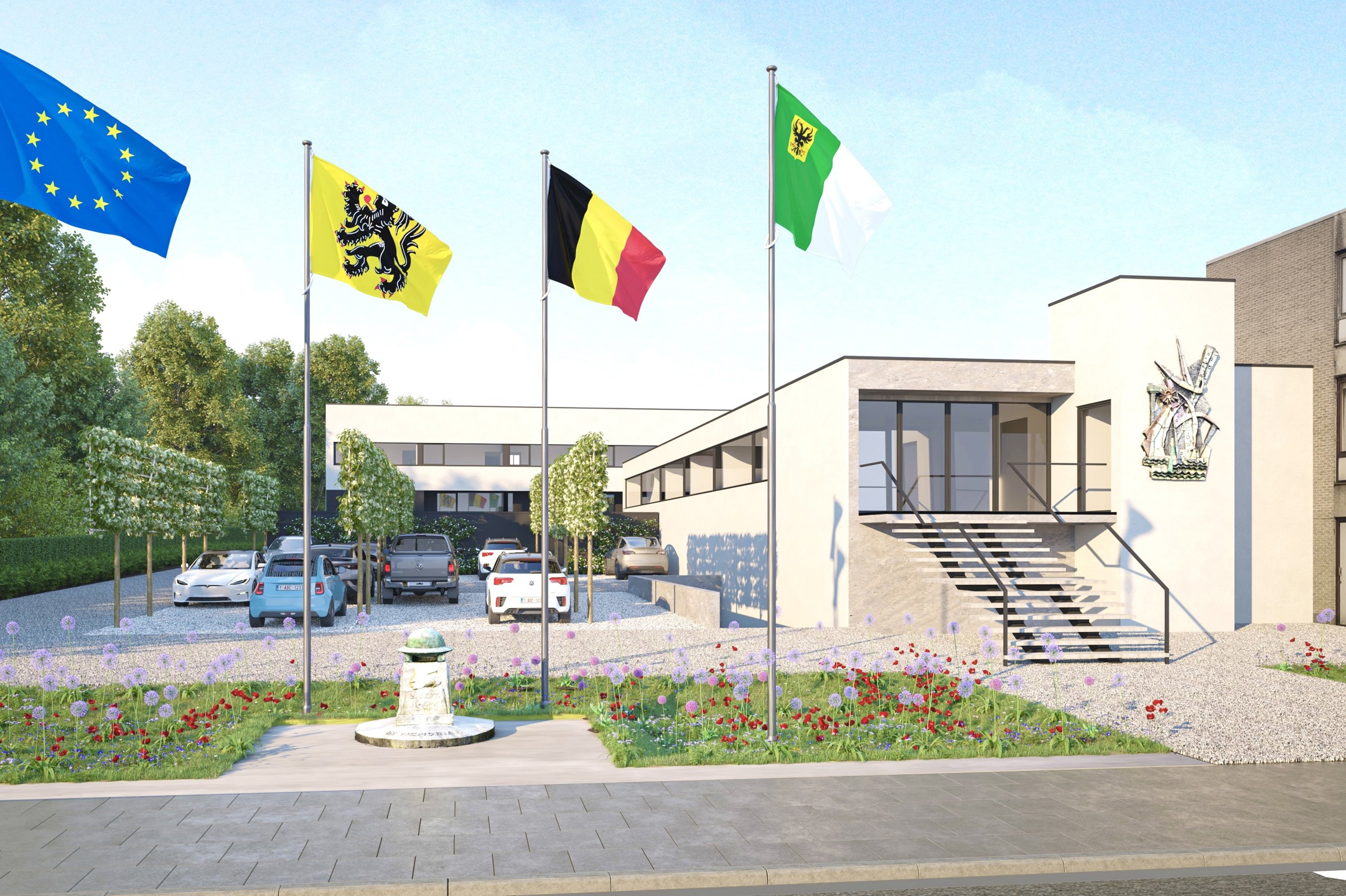 Ideale groepspraktijk/kantorencomplex met parking! - foto 3