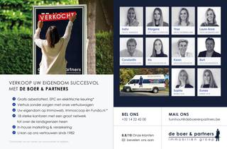 <strong>Casco handelsruimte van 83m² op een toplocatie in het centrum van Ravels. Uitstekende zichtbaarheid én bereikbaarheid dankzij de ligging op de hoek van de Grote Baan en de Meiboomlaan. Ideaal voor uw kantoor, winkel, praktijk,..  De handelsruimte wordt casco opgeleverd. Volgende zaken zijn voorzien door de projectontwikkelaar: Het binnenbengen van de koudwaterleiding, aansluiting op de riolering, buitenschrijnwerk, voeding zekeringkast, voeding telefonie, voeding TV, de wachtleidingen naar de collectieve warmtepomp, de kanalen voor de ventilatie. Voor uw klanten is er parkeergelegenheid in de omliggende straten en worden er parkeerplaatsen voorzien op het terrein zelf. </strong><br /><br />De handelsruimte maakt deel uit van het nieuwe project "<strong>GROTE MEIBOOM</strong>". Een bijzonder project bestaande uit 41 appartementen en 3 handelsruimtes van 166m², 83m² en 63m². Deze 4 klassevolle residenties worden opgericht langs de Grote Baan en de Meiboomlaan, en zullen omgeven worden door een nieuw parkdomein.  <br /><br /><span>Bijzonderheden</span>:<br />- Centrale verwarming op basis van collectieve warmtepompinstallatie<br />- Regenwaterrecuperatie<br />- Buitenschrijnwerk in aluminium<br />- Afgesloten fietsenstalling <br />- Ondergrondse kelder met daar parkeerplaatsen, bergingen, en gemeenschappelijke parkings om elektrische te kunnen laden<br />- Ondergrondse sorteerstraat (geen containers meer)