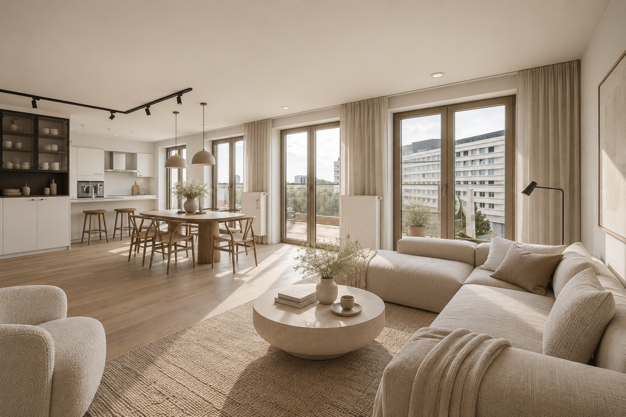 Penthouse met 3 slaapkamers,2 badkamers en dakterras in Gent - foto 4