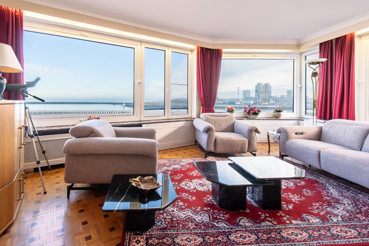 Ruim appartement met magnifiek zicht op zee en de vaargeul - foto 3