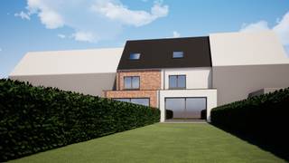 In de Dorpsstraat te Ettelgem, ter hoogte van huisnummer 82 bouwt Residentie Vastgoed weldra 2 landelijke, nieuwe, gesloten bebouwingen. Deze nieuw te bouwen woningen op een unieke locatie in het centrum van Ettelgem, nabij natuurdomein ‘de Hoge Dijken’. Ettelgem bekend om zijn Romaanse kerk wiens oorsprong in 1028 reeds gelegd was en zijn vele polderlandschappen.<br /><br />De woningen zelf zijn vlot bereikbaar vanuit Oudenburg en Jabbeke. De site zelf ligt namelijk op een boogscheut van het stadscentrum van Oudenburg waar men tal van supermarkten, bakkers, beenhouwers, restaurantjes en andere ontspanningsmogelijkheden vindt.<br />Tevens zijn de woningen met het openbaar vervoer te bereiken via een bushalte (lijn 312) nabij de woningen. Hierdoor hebt u een rechtstreekse verbinding met de centrumsteden Brugge en Oostende. <br /><br />De woning met lotnummer 2 heeft een bewoonbare oppervlakte van 181,44 m² en bestaat op de gelijkvloerse verdieping uit een ruime inkomhal met apart toilet. Een leefruimte met open ingerichte keuken die uitkijk biedt op de tuin en aansluiting geeft op de was-en bergruimte. Op de eerste verdieping bevinden er zich 2 ruime slaapkamers met dressing, de nachthal met apart toilet en een ruime badkamer die plaats kan bieden aan een douche, bad en dubbele lavabo. Tot slot bevinden er zich op de tweede verdieping nog 2 ruime slaapkamers, een bergruimte en een badkamer met douche en toilet. Daarnaast is er nog een ruime zolder aanwezig. (Gvg, WgLk, Gmo, Gvkr, Vv) ~ E-peil: max E30 ~ Ref. OU29089<br /><br />Eveneens is er een mogelijkheid tot het aankopen van een garage. <br /><br />Vraag gerust naar ons lastenboek, plannen en een duidelijke prijsraming op kantoor.<br /><br />Voor meer uitleg maken wij graag met u een afspraak voor een persoonlijk gesprek! Tot binnenkort? Residentie Vastgoed<br /><br />Dit ontwerp is op dit moment in vergunningsaanvraag bij de stad Oudenburg. Verkopen kunnen nog niet worden gerealiseerd, maar een reservering maken is wel mogelijk.<br /><br />Residentie Vastgoed treedt niet op als bemiddelaar maar als verkoper van het onroerend goed