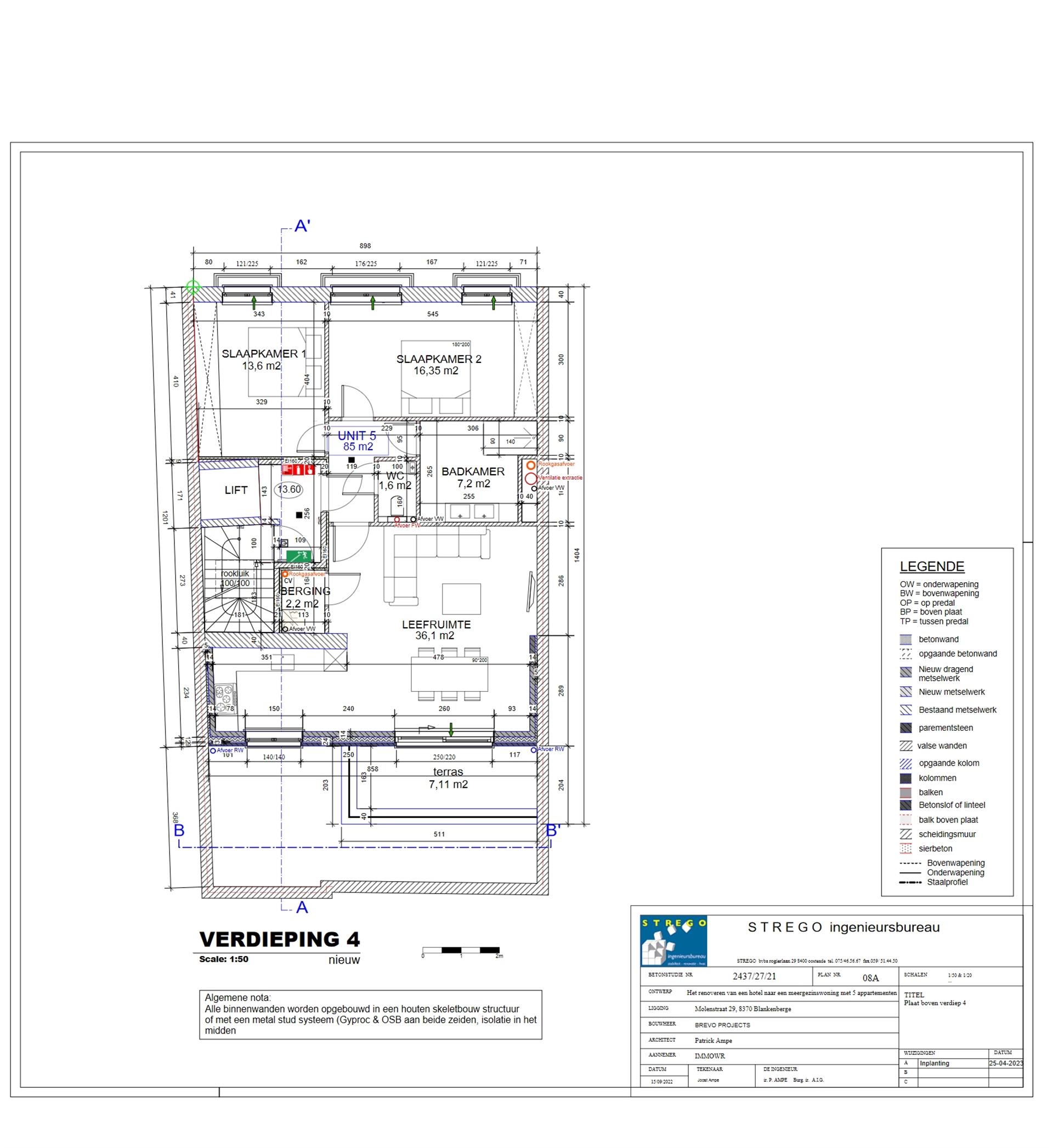 Stijlvol 2 slaapkamerapp. in het hart van Blankenberge
.  - foto 2