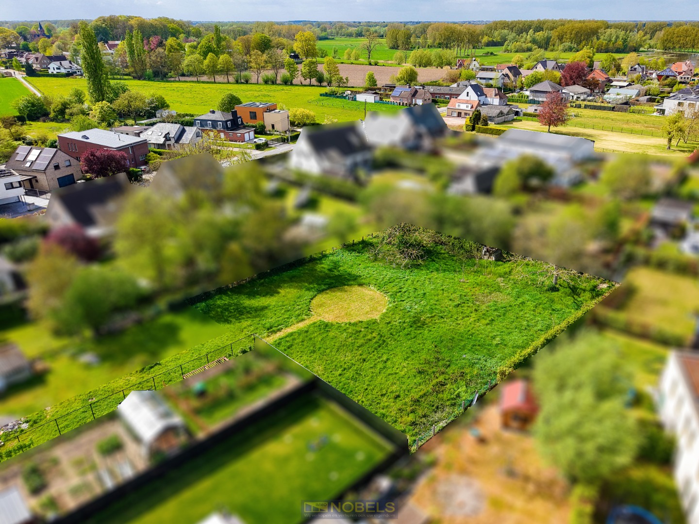 Te koop, bouwgrond voor villabouw (1.686m²) in 2de bouwlijn te Merelbeke - foto 5