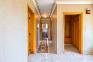 Bienvenue dans cette charmante villa de plain-pied située à Kester. Cette demeure accueillante offre un équilibre parfait entre confort et nature, idéale pour les familles en quête d'espace et de liberté. La maison dispose d'une surface habitable de 180 mètres carrés, répartis en trois chambres confortables qui offrent de nombreuses possibilités pour la famille ou pour accueillir des invités. Le salon, situé au cœur de la maison, dégage une atmosphère chaleureuse grâce à son magnifique plafond en bois et à ses grandes baies vitrées qui font entrer le paysage à l’intérieur. Une cuisine équipée d’un coin repas. Une salle de bains à rénover. Le terrain, d’une superficie de pas moins de 3 690 mètres carrés, offre des possibilités infinies. Le vaste jardin, agrémenté de beaux arbres et d’une prairie, est parfait pour ceux qui aiment la vie en plein air et l’intimité. Un endroit idéal pour la détente et les loisirs. Le garage offre un espace de rangement pratique pour votre voiture et vos outils. De plus, le terrain dispose d’une dépendance, idéale pour le stockage ou l’hébergement d’animaux. Cette maison vous invite à profiter de la vie à la campagne avec tous ses avantages, où l'espace et la liberté sont primordiaux. Une opportunité unique pour ceux qui rêvent d'un mode de vie au vert et empreint de charme champêtre. Certificat de performance énergétique (EPC) F avec obligation de rénovation, simple vitrage en aluminium, chauffage central au fioul, volets roulants partiellement électriques, cassette