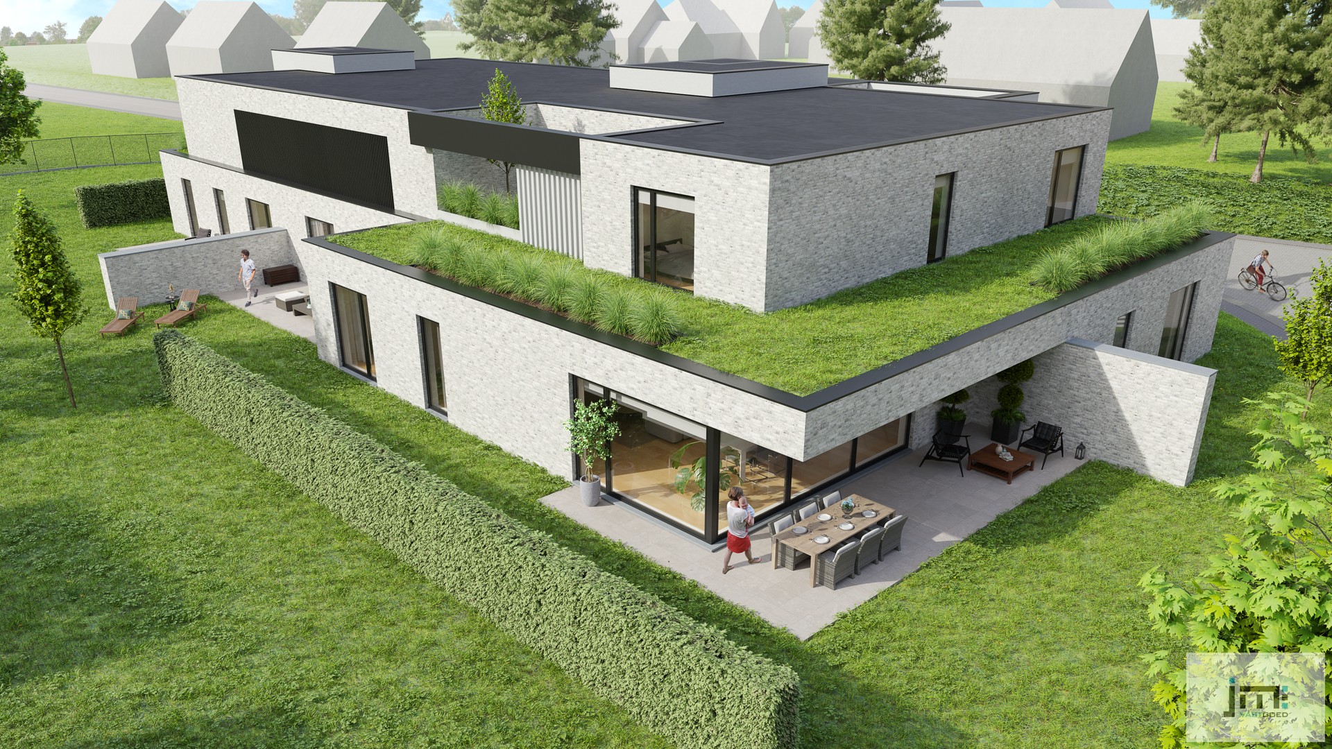 Luxueus gelijkvloers appartement met 2 slaapkamers en mooi terras - foto 5