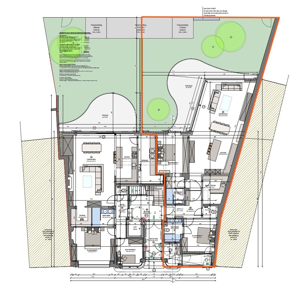 Luxe gelijkvloers appartement met tuin, 2 slaapkamers en autostaanplaats - foto 3