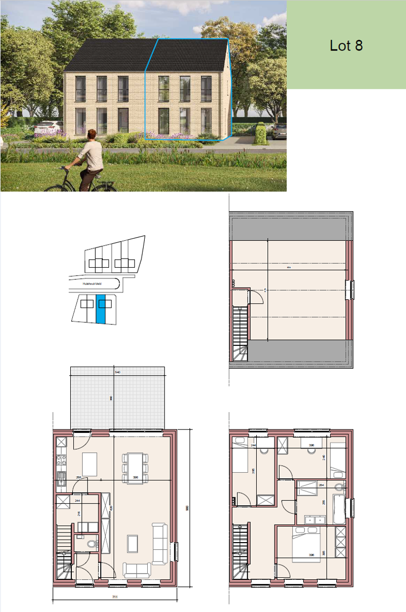 Energiezuinige nieuwbouwwoning in rustige verkaveling - foto 2