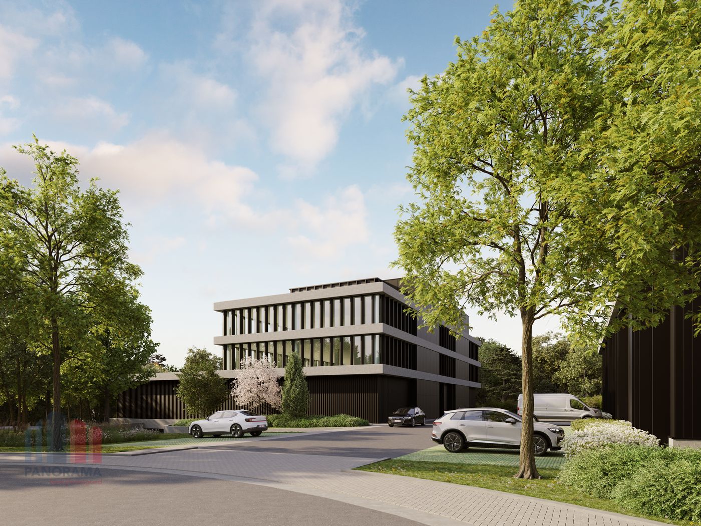 NIEUWBOUW KMO-UNIT VAN 387 m² MET KANTOOR 893 m² TE ZAVENTEM - foto 1