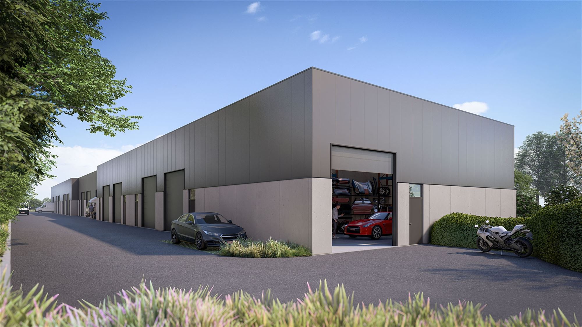 Nieuwbouw magazijn nabij Dendermonde - foto 2