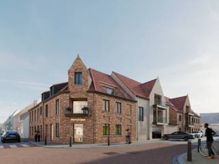 <span><span>Met trots stellen wij u <strong>Residentie Angulus</strong> voor, een tijdloze architecturale parel, die zich zal realiseren in het <strong>centrum van Koekelare</strong>, op de hoek met de Dorpsstraat, Noordomstraat en de Oostmeetstraat.<br />Op deze unieke en centrale ligging realiseert de bouwheer samen met architect een weldoordacht nieuwbouwproject bestaande uit 20 appartementen en 3 handelszaken. Ieder appartement beschikt over <strong>ruime leefterrassen</strong>. In Residentie Angulus speelt de architectuur met kleur en duurzame materialen waardoor de uitstraling perfect past in het straatbeeld en er tegelijk een <strong>tijdloze uitstraling</strong> wordt gecreëerd.<br /><br />Bij de ontwikkeling werd door de bouwheer een bijzondere aandacht besteed aan kwalitatieve en duurzame materialen in combinatie met een <strong>unieke en karaktervolle architectuur</strong> (architectenbureau Vanhoorn - Maeckelbergh) passend bij deze locatie. Naast de vormgeving zijn ook de keuze van technieken hierbij van essentieel belang. Hierbij koos men resoluut voor <strong>uiterst energiezuinige en vernieuwende methodes</strong>. Ieder appartement zal afgewerkt worden met een <strong>Smart Air Klimaatsysteem </strong>(via individuele lucht/lucht <strong>warmtepomp</strong> per appartement), een uniek een vooruitstrevend systeem die koeltechnische warmte of koude omzet in warme/koude lucht en via kanalisatie verdeelt (in combinatie met een ventilatiesysteem type D). Door deze keuze beschikt het appartement over een <strong>volwaardig acclimatisatiesysteem</strong> waardoor elke bewoner tijdens warme zomermaanden zijn appartement perfect kan koelen (airco)! Een thermostaat per ruimte behoort hierbij ook tot de mogelijkheden (zie lastenboek). Tevens beschikt ieder appartement over <strong>zonnepanelen</strong> individueel aangesloten (geen gasaansluiting meer in deze residentie).  <br /><br />Ook aan de praktische indeling, bergruimte en privacy van de bewoners werd heel wat aandacht geschonken. Op de <strong>centrale binnenkoer</strong>, toegankelijk via de Oostmeetstraat, zijn <strong>openbare parkeerplaatsen</strong> voorzien, aanwezigheid van <strong>elektrische laadpalen</strong> en een plaats om wagens te poetsen. Onder het project herbergt de realisatie een <strong>26-tal parkeerplaatsen/garages</strong> en per appartement is er een <strong>privatieve kelderberging</strong> voorzien. Finaal stippen we nog even aan dat werd gedacht aan een <strong>gemeenschappelijk vuilnislokaal</strong> en een <strong>fietsenberging</strong>.<br /><br />De appartementen hebben <strong>oppervlaktes variërende van 72 m² tot 193 m²</strong>. Zowel voor wie op zoek is naar een appartement met twee slaapkamers als wie droomt van een ruim drieslaapkamerappartement (penthouse) zijn er mogelijkheden binnen ons aanbod. Afwerking kan volgens lastenboek of geheel op maat en wensen van de klant.<br /><br /><u>Bijzondere troeven:</u></span></span>
<ul>
	<li><em><span><span>Karaktervolle en unieke architectuur;</span></span></em></li>
	<li><em><span><span>Modernste technologie (Smart Air systeem, zonnepanelen,...);</span></span></em></li>
	<li><em><span><span>Dicht bij het centrum en winkels;</span></span></em></li>
	<li><em><span><span>Ruime appartementen met veel lichtinval;</span></span></em></li>
	<li><em><span><span>De gekozen technieken laten ook toe om uw appartement in de zomer te koelen (airco);</span></span></em></li>
	<li><em><span><span>(Openbare) parkeerplaatsen en garages beschikbaar;</span></span></em></li>
	<li><em><span><span>Fietsenstalling en vuilnislokaal voorzien; </span></span></em></li>
	<li><em><span><span>Laadpalen voor elektrische voertuigen en autowasplaats aanwezig.</span></span></em></li>
</ul>
<br /><span><span><u>Het handelspand 0.01:</u><br />Dit <strong>handelsgelijkvloers</strong> is gelegen op een interessante <strong>hoekligging</strong> met veel passage en visibiliteit.<br />Men beschikt over een <strong>bruto bruikbare vloeroppervlakte van ca. 103 m<sup>2</sup></strong>.</span></span><br /><br /><span><span>Kom langs op ons kantoor en ontvang een unieke verkoopbrochure van Residentie 'Angulus'.<br /><br /><strong>Ideaal geschikt voor wie op zoek is naar een vaste woonplaats, een tweede verblijf of een veilige investering met groeiende meerwaarde.</strong><br /><br />Meer info gewenst? Aarzel niet om contact op te nemen! Dit kan op het nummer 051 50 11 51 of per mail via diksmuide@diksimmo.be. <strong>Concrete interesse?</strong> Wacht niet tot het infomoment en kom snel langs bij ons op kantoor. Reeds heel wat appartementen zijn gereserveerd.</span></span>