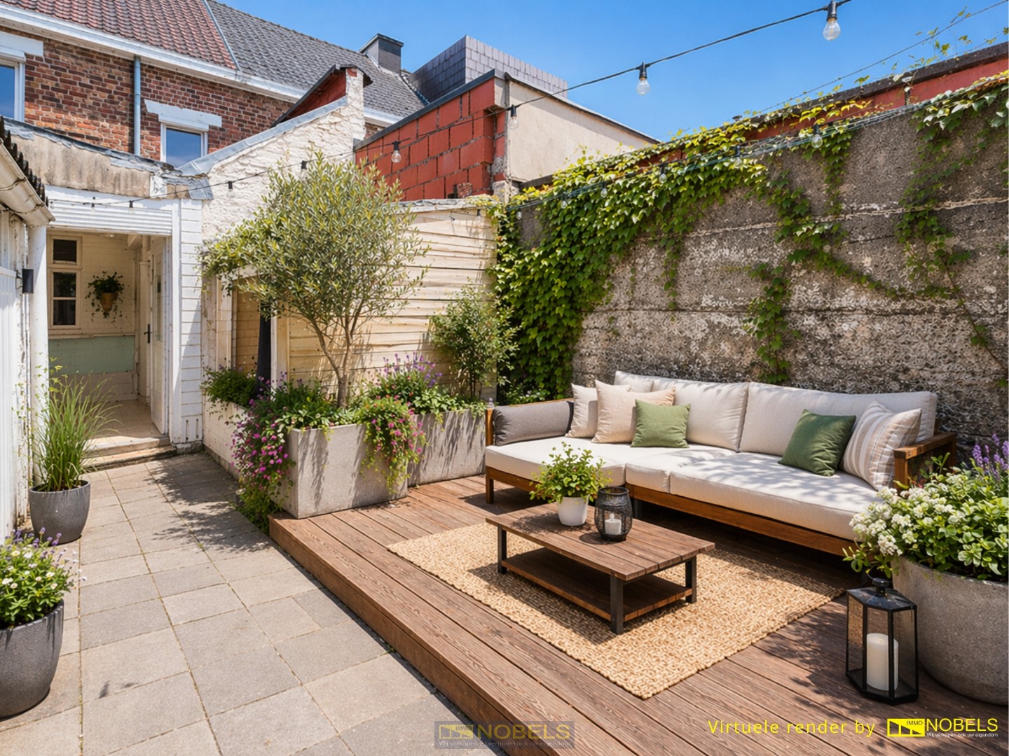 Te koop, volledig te renoveren stadswoning met stadskoer te Ronse - foto 2
