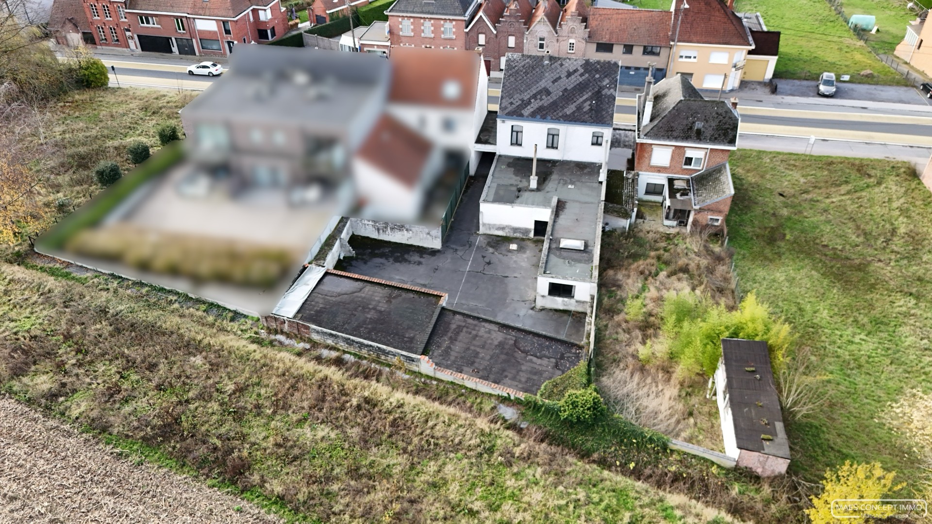 Ontwikkelingsopportuniteit te koop met open zicht in Anzegem - foto 1