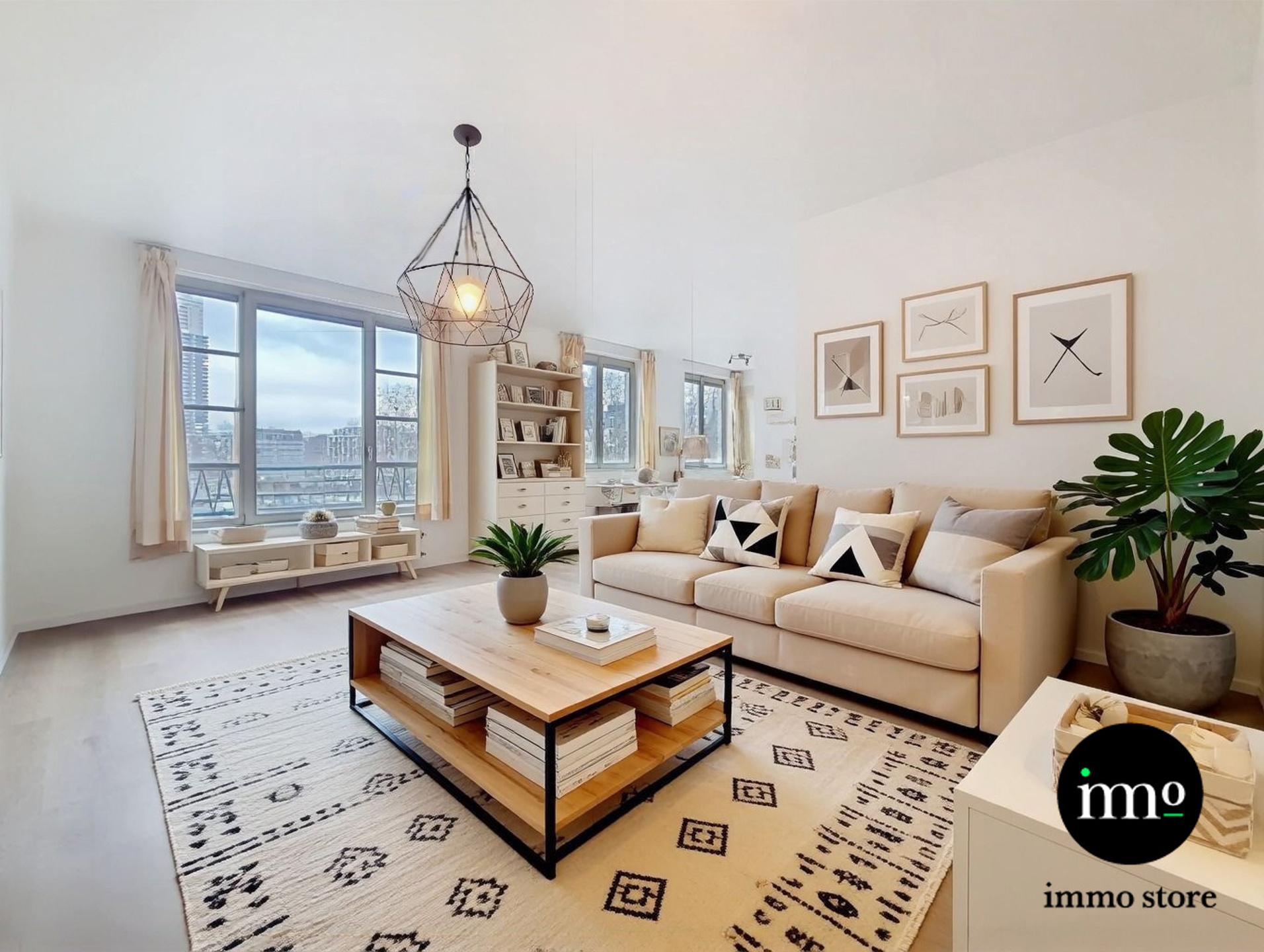 Lichtrijk 1-slaapkamerappartement met parking – Tour & Taxis - foto 1