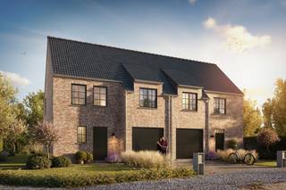 Hectaar realiseert vijf energiezuinige en praktisch ingerichte nieuwbouwwoningen op de scheiding van de Hoekstraat en de Ossegemstraat te Meise.<br />Deze woningen genieten van een zeer centrale ligging met een makkelijke verbinding naar invalswegen, winkels en scholen. Ideaal voor wie comfortabel wil wonen met alle voorzieningen binnen handbereik.<br /><br />Bij elke woning krijgt de koper de mogelijkheid om volledig inspraak te hebben in de inrichting en afwerking. In samenwerking met onze vaste partnerleveranciers kies je zelf de materialen en afwerking volgens jouw smaak en budget – zo maak je van deze woning écht jouw thuis.<br /><br /><strong>Indeling Lot 05:</strong><br />Gelijkvloers: Inkomhal met gastentoilet en plaats voor vestiaire, ruime en lichtrijke leefruimte met open keuken (40m²) en inpandige garage (20,25m²)<br /><br />Verdieping: Nachthal met apart toilet, drie ruime slaapkamers (15,10m² - 14,28m² - 12,45m²) en een volledig badkamer uitgerust met ligbad, inloopdouche en dubbele lavabomeubel<br /><br />Zolder: Bereikbaar via zolderluik (31,93m²) – ideaal als extra opbergruimte of mogelijke uitbreiding<br /><br /><strong>Troeven van deze woningen:</strong>
<ul>
<li>Energiezuinig en toekomstgericht wonen</li>
<li>Voorzien van lucht/water warmtepomp, zonnepanelen en vloerverwarming</li>
<li>Regenwaterput van 7.500 liter aangesloten op toiletten, wasmachine en buitenkraan</li>
<li>gunstig georiënteerde percelen met optimale lichtinval</li>
</ul>
Wens je meer informatie? Contacteer ons voor bijkomende details of een afspraak op ons kantoor te Ternat.<br /><span>(Foto’s zijn referentiebeelden van voorgaande projecten)</span>