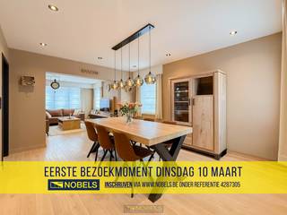 1ste bezoekdag dinsdag 10 maart! Inschrijven kan via www.nobels.be onder referentienummer 4287305.STIJLVOL GERENOVEERDE OPEN BEBOUWING met aangename...