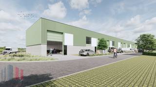 Nieuwbouw KMO-unit te koop met een oppervlakte van 181 m² en 2 privatieve parkeerplaatsen.De lood maakt deel uit van de nieuwe KMO-ontwikkeling 'DE...