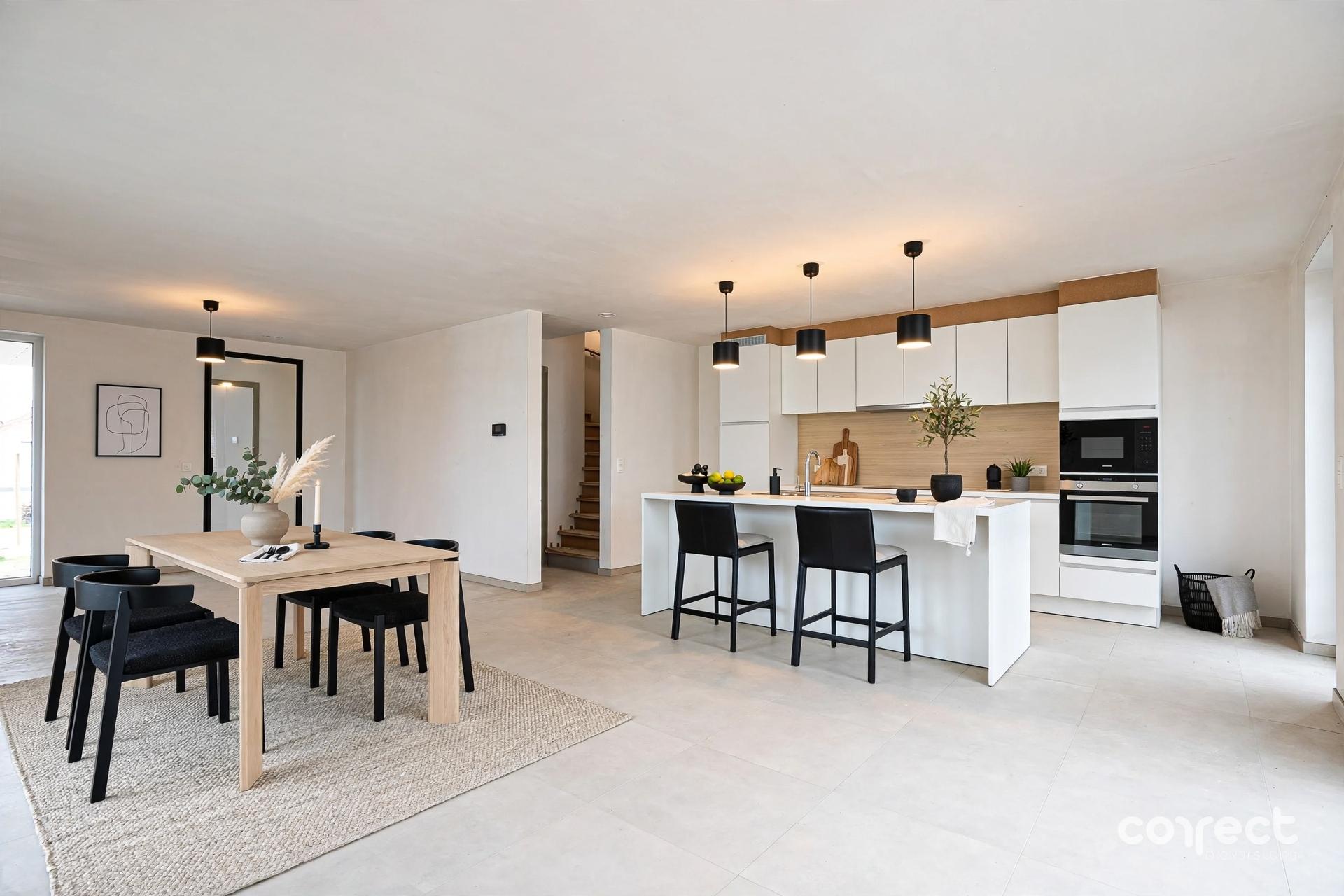 Moderne halfopen nieuwbouwwoning met een grote bew. opp. van 200 m². - foto 4