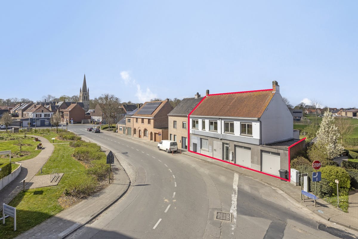 Rez-de-chaussée commercial avec appartement spacieux à vendre à Elverdinge - photo 2