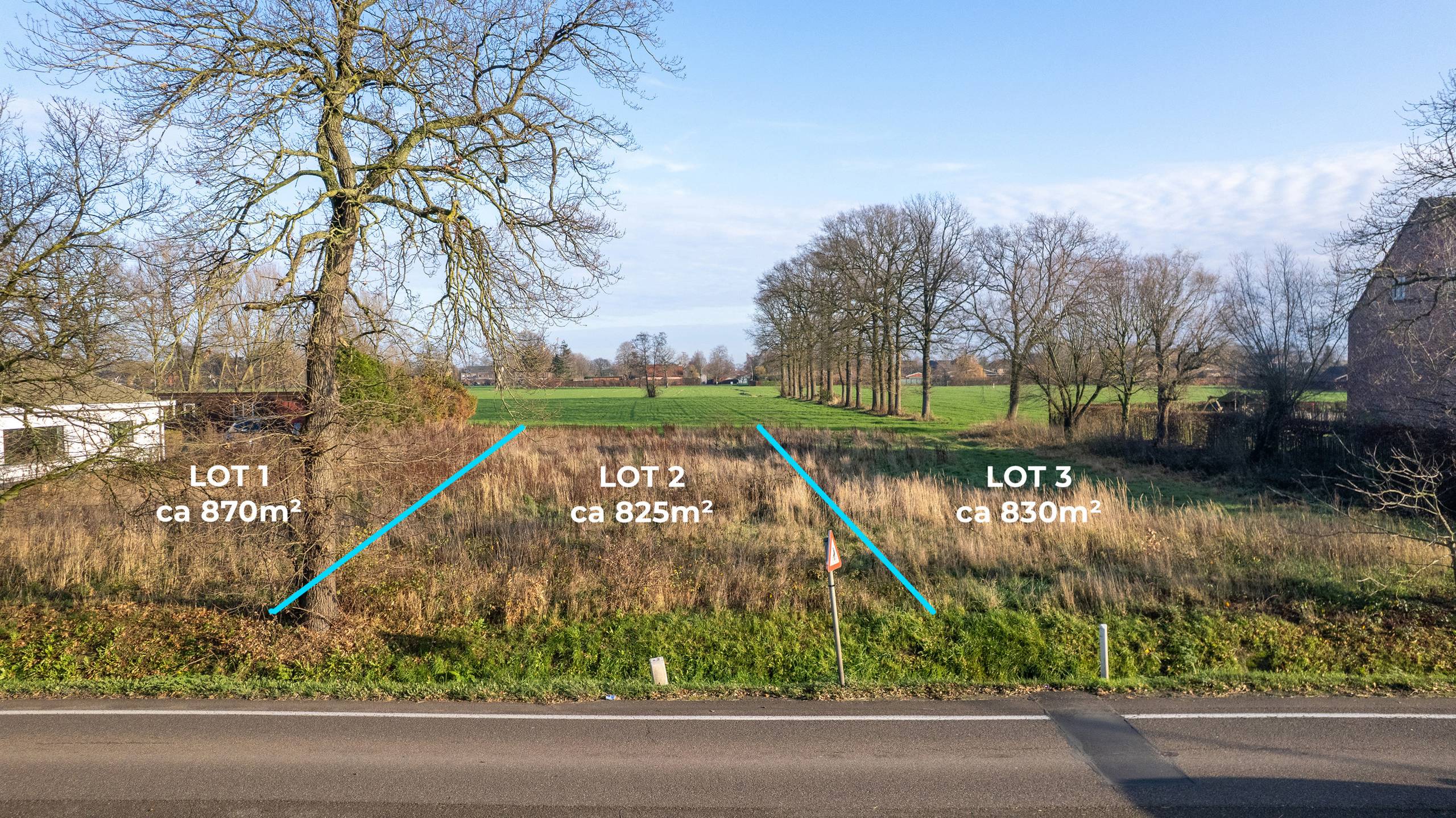 Bouwgrond voor open bebouwing – ca. 870 m² - foto 5