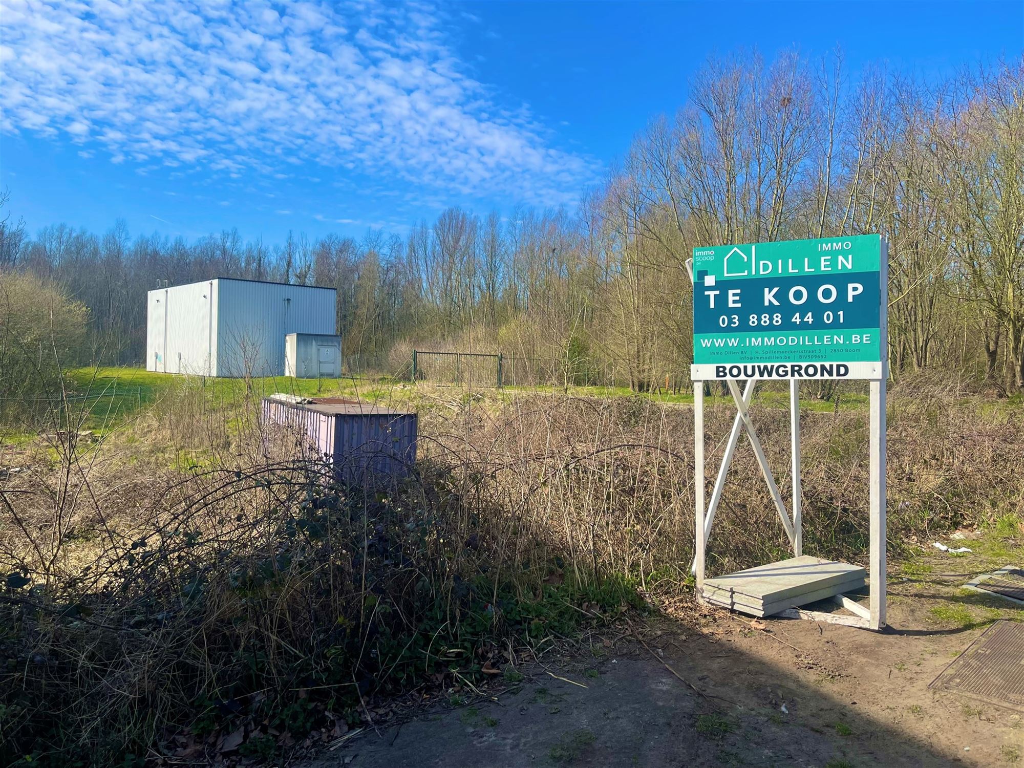 Gunstig gelegen bouwgrond voor 2 woongelegenheden te Niel! - foto 1