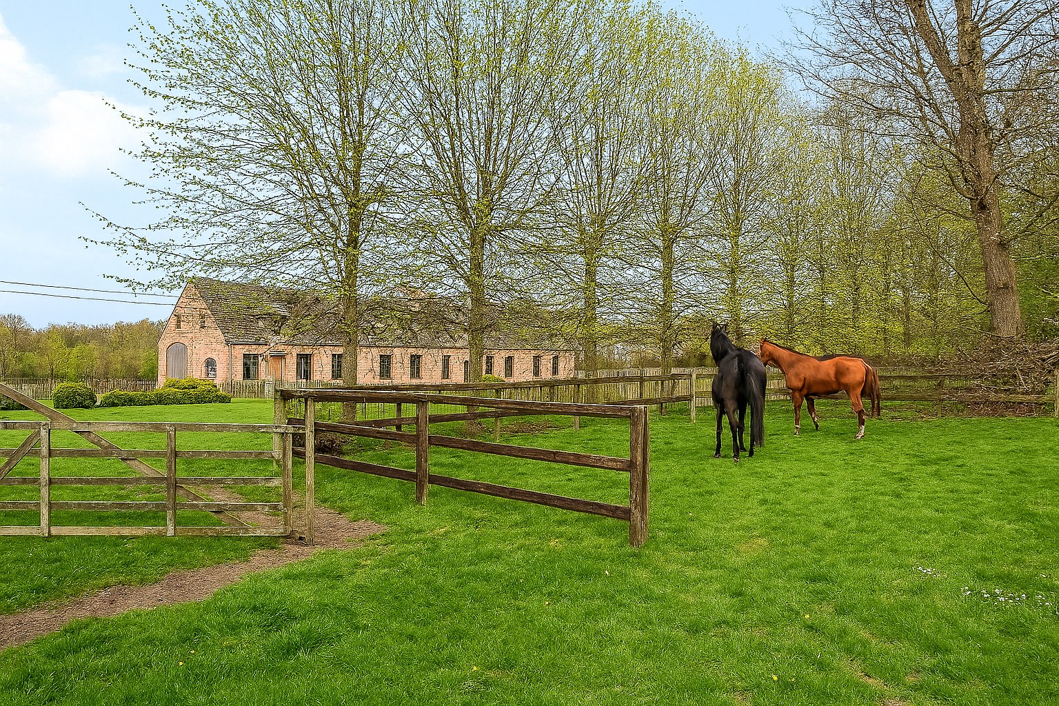 Gerenoveerd Domein ‘Hof ter Beeldeken’ anno1607’ op ca. 34.061m² - foto 2