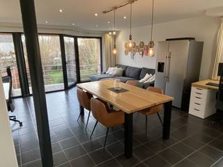 MODERNE, GEZELLIGE, ENERGIEZUINIGE EN LUMINEUZE BEL-ETAGE WONING 165M² MET 3 SLAAPKAMERS, KANTOOR/POLYVALENTE RUIMTE EN TERRASrustige ligging in...