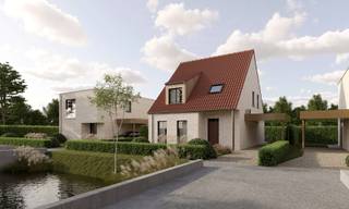Bent u op zoek naar uw droomwoning in een rustige en groene omgeving? Ontdek dan deze nieuwe verkaveling in de Karperstraat, nabij de Groenhagestraat en de Westlanderstraat te Leffinge.<br /><br />Deze unieke locatie bevindt zich vlak bij het kanaal Plassendale-Nieuwpoort en op een boogscheut van het centrum van Leffinge. <br />Residentie Vastgoed bouwt hier weldra 16 nieuwbouwwoningen in landelijke en moderne stijl.<br />De verkaveling omvat 10 loten voor halfopen bebouwing en 6 loten voor open bebouwing. De perceeloppervlaktes variëren van 255 m² tot 416 m².<br /><br />De woning met lotnummer 7 gelegen op een perceel van 346 m², waarvan zo’n 93 m² bebouwd heeft een bewoonbare oppervlakte van 167,40 m².<br />Deze open bebouwing bestaat op de gelijkvloerse verdieping uit een inkomhal met apart gastentoilet, een ruime leefruimte met open ingerichte keuken en aansluitend een was -en bergruimte. Op de eerste verdieping bevinden er zich nog 3 volwaardige slaapkamers, waarvan 1 met dressing, een ruime ingerichte badkamer die plaats biedt aan een bad en/of douche en een nachthal met apart toilet. Bovendien beschikt deze woning over een zuidwest gerichte tuin, carport en ruime zolder. (Gvg, Wg, Gmo, Gvkr, Vv) ~ E-peil: 30 ~ Ref. OU28977<br /><br />De woning wordt volledig afgewerkt volgens uw eigen smaak en woonwensen. Ons professionele team begeleidt u tijdens het volledige bouwproces, zodat u zorgeloos kunt uitkijken naar uw nieuwe thuis.<br /><br />Wenst u meer informatie? Wij maken graag tijd voor een persoonlijk gesprek.<br />Tot binnenkort!<br />Residentie Vastgoed<br /><br />Neem voorsprong met een vrijblijvende schatting via: www.residentievastgoed.be/gratisonlineschatten <br />Residentie Vastgoed treedt bij deze verkoop op als eigenaar-verkoper en niet als vastgoedbemiddelaar.