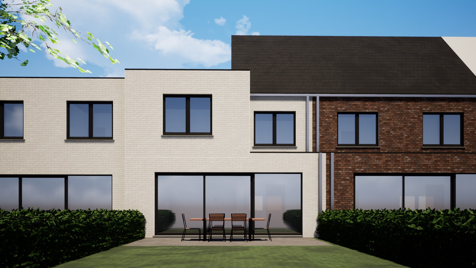 Ruime nieuwbouwwoning met uitweg op centrale ligging te Eernegem - foto 5