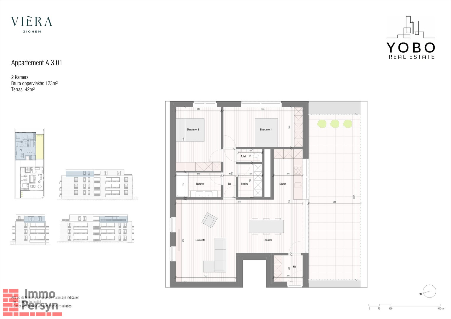 Appartement à vendre à Zichem avec 2 chambres - photo 2
