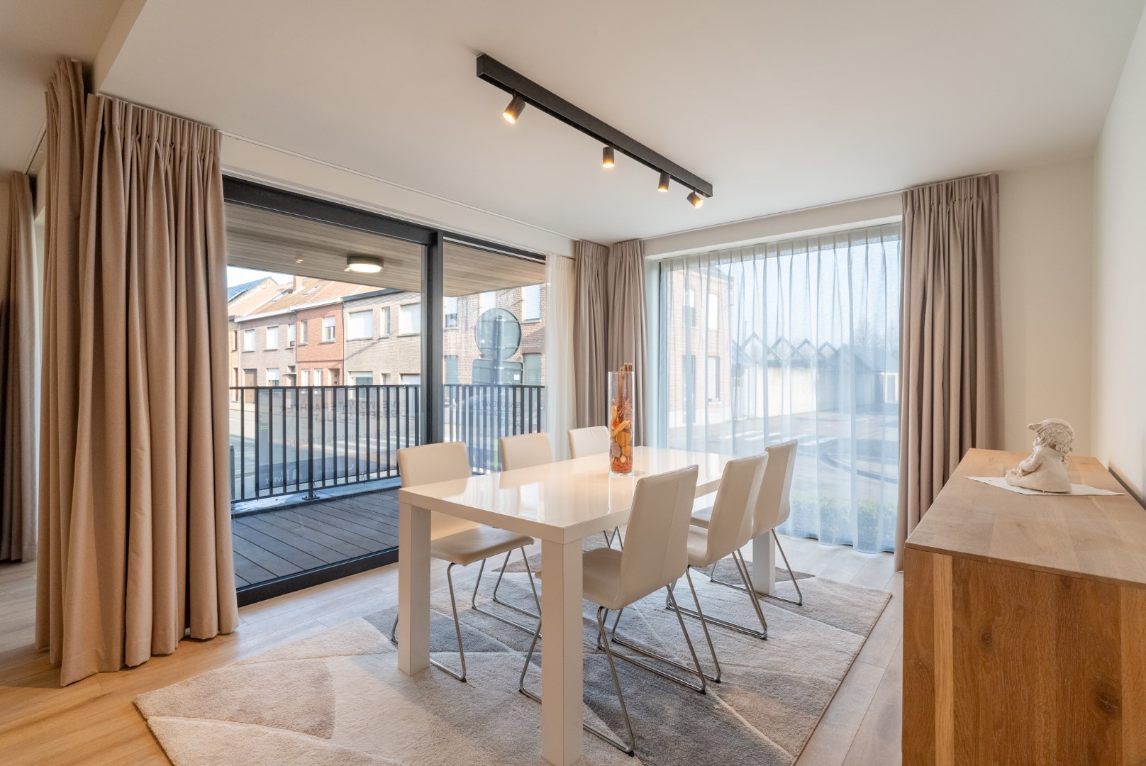 Prachtig gelijkvloers nieuwbouwappartementen met 1 slaapkamer en terras, in Residentie Escautval. - foto 3