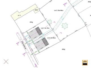 Mooie bouwkavel van 6are 16ca geschikt voor het bouwen van eenopen bebouwing. (lot 1 op plan in bijlage) Het perceel grenst aan de Horpmaalstraat en...