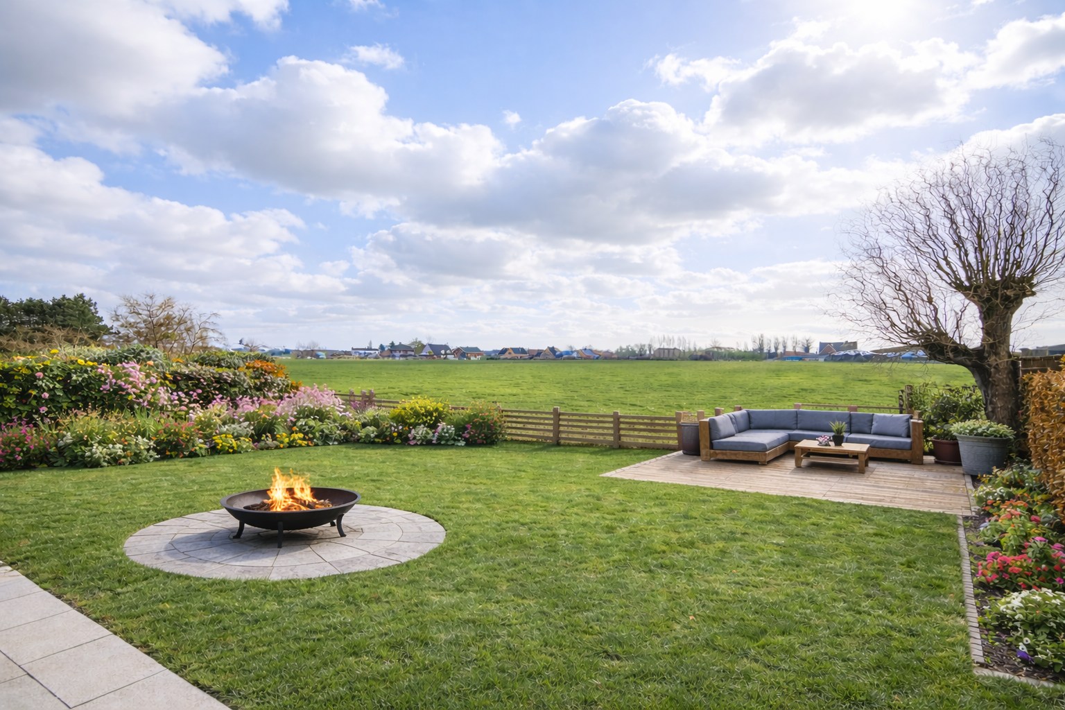 Instapklare gezinswoning met open zicht en mooie tuin, perceel 539 m², Torhout - foto 2