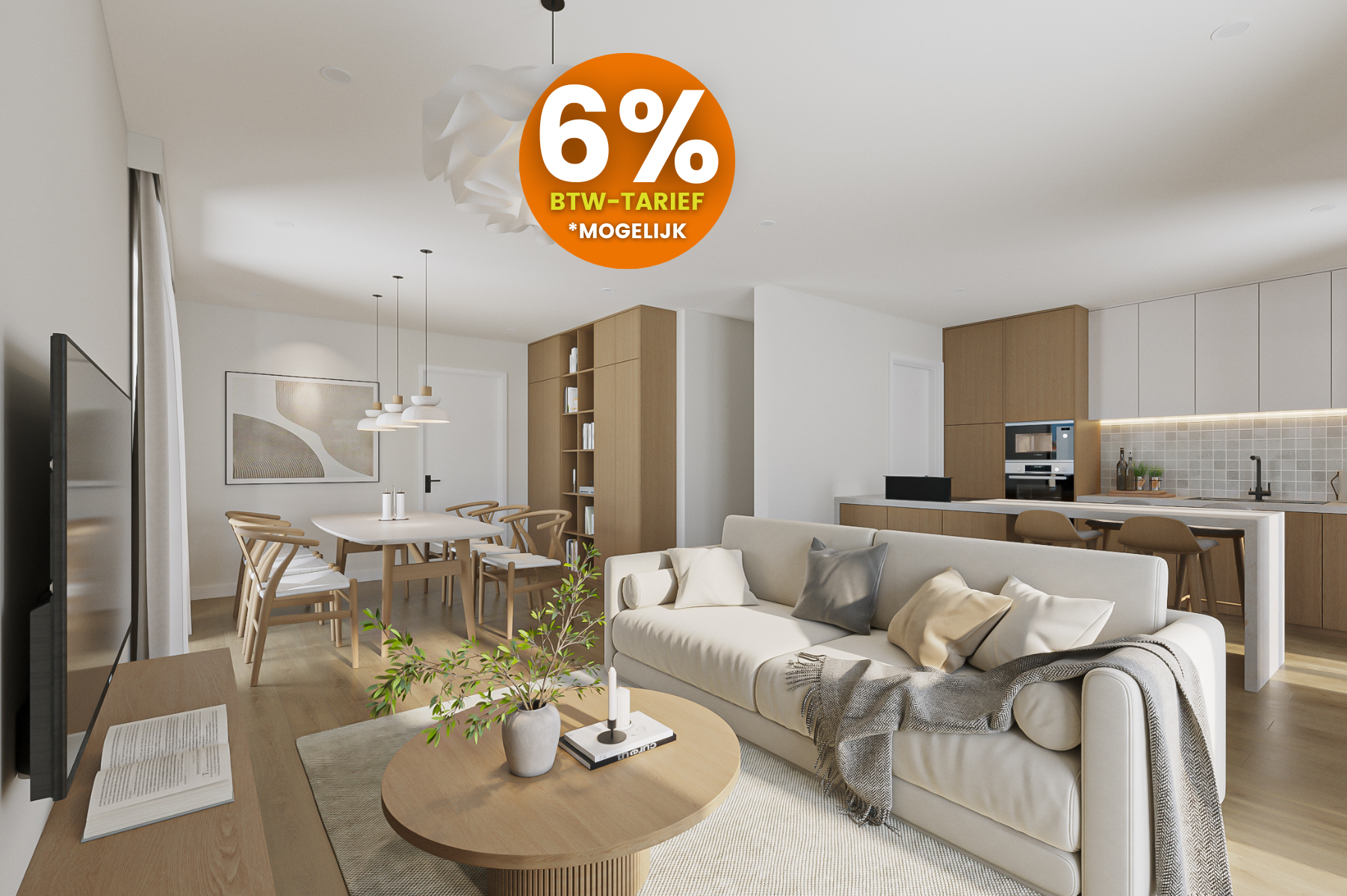 Te koop - Nieuwbouwwoning (6% BTW) op een toplocatie  - foto 4