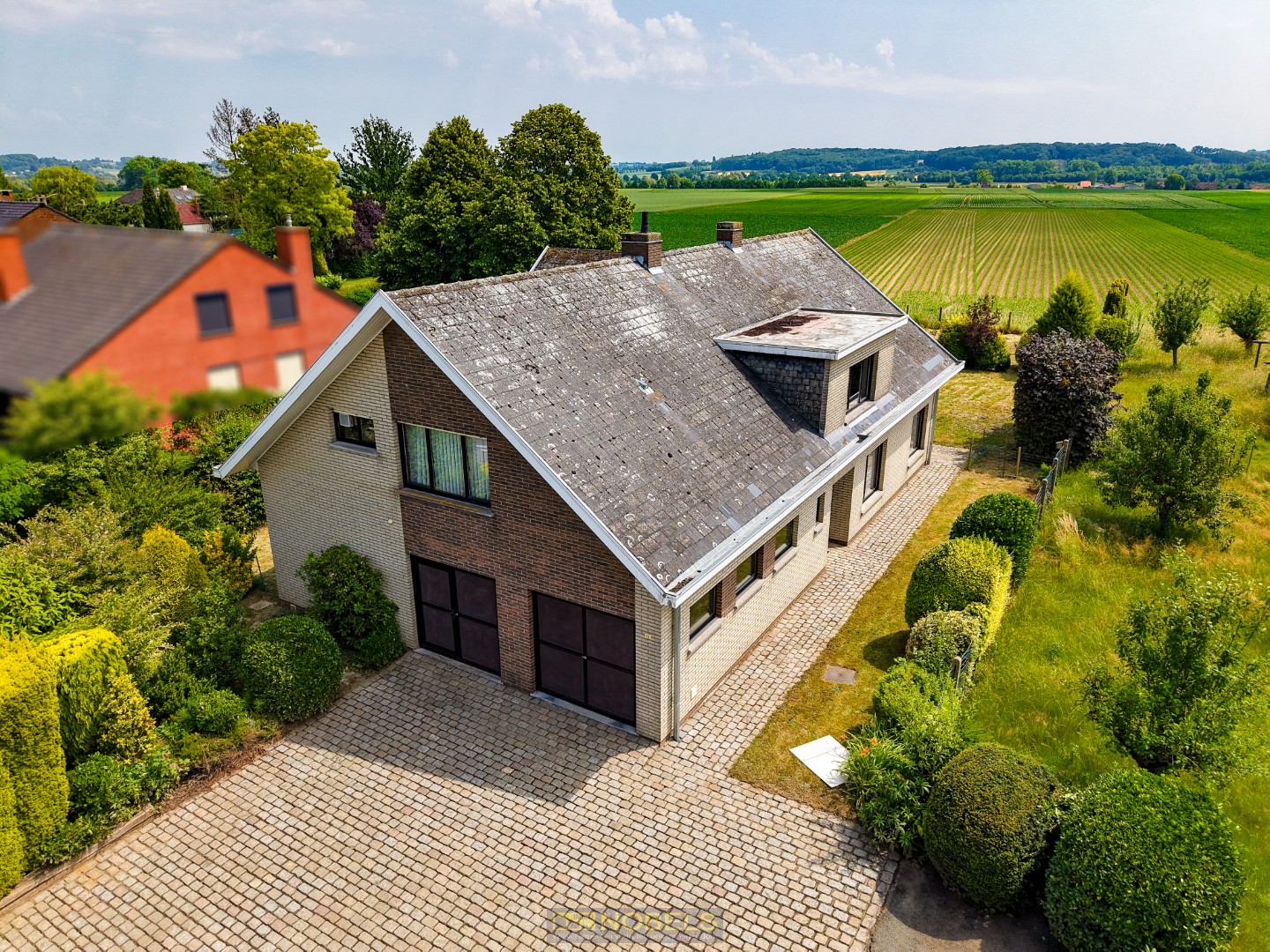 Te koop, statige te moderniseren villa met prachtig verzicht te Wortegem-Petegem - foto 1
