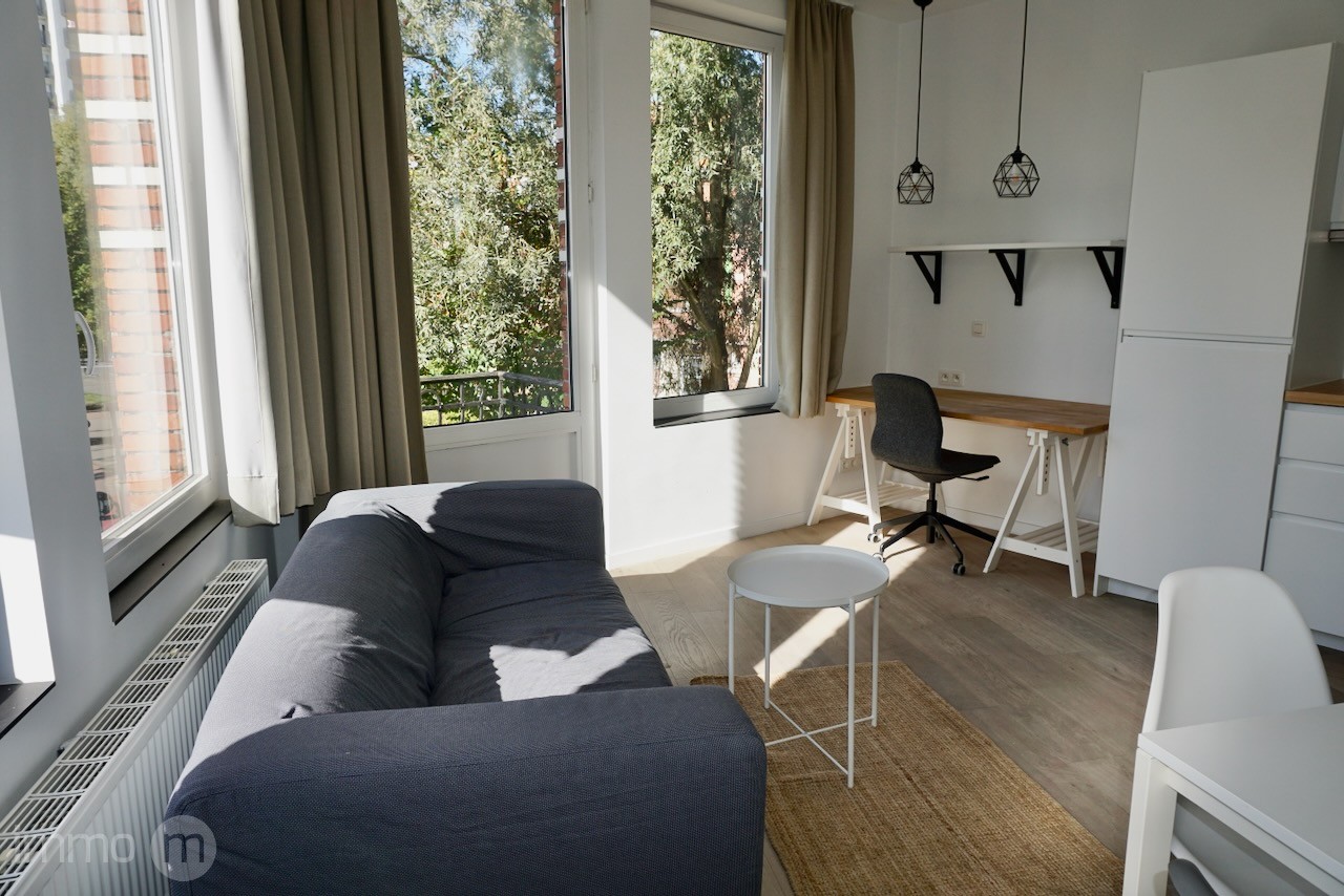Gemeubelde studio 32m2 met aparte slaapkamer en open uitzicht – Tervuursevest Leuven - foto 5