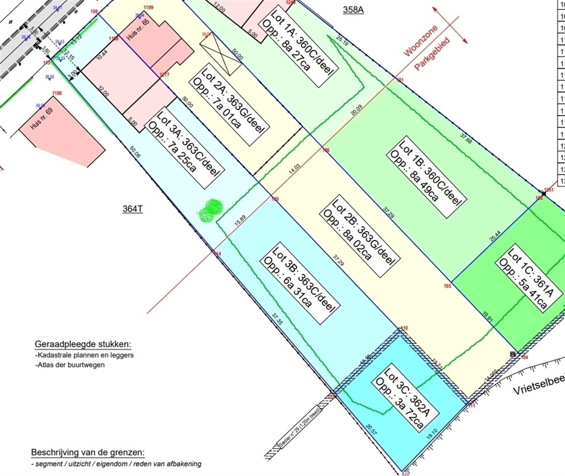 Royale bouwgrond voor halfopen bebouwing van maar liefst 17a28ca! - foto 3