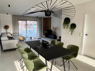 Zaterdag 8 oktober kan je dit ingericht model appartement komen bezichtigen. Jullie zijn allemaal welkom tussen 10u en 15u. Laat weten dat je komt...