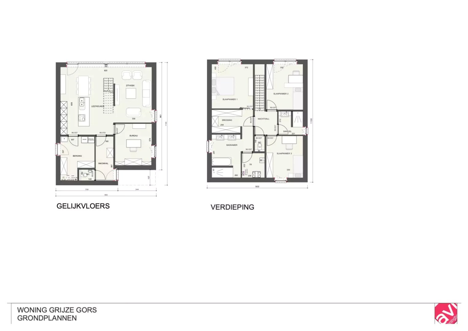 Nieuwbouwwoning, open bebouwing, 3 slpk, 14a 53ca, rustig gelegen te Kermt - foto 4