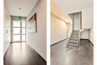 Indeling: tweede verdieping: inkomhal/nachthal, toilet, ruime lichtrijke leefruimte met totaal ingerichte open keuken, berging/wasplaats, badkamer met dubbele lavabo en ligbad met douchefaciliteit, 2 slaapkamers en terras achteraan. Het appartement is gelegen nabij winkels/warenhuizen, scholen, openbaar vervoer, verbindingswegen en station Asse. De maandelijkse lasten bedragen 35€. Deze omvatten het verbruik van water en elektriciteit in de gemeenschap en het onderhoud van de gemene delen. Er is een garagebox van 2,55m x 6,95m beschikbaar achteraan het gebouw voor een meerprijs van 125€ per maand. Onmiddellijk vrij! Indien u graag een bezoek wenst, aarzel niet ons te contacteren op affligem@immoaccenta.be