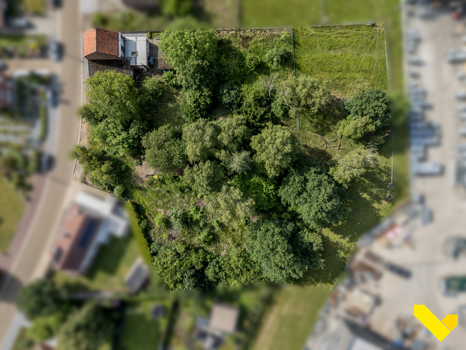 Prachtige bouwgrond met 25m straatbreedte en 27a  - foto 5