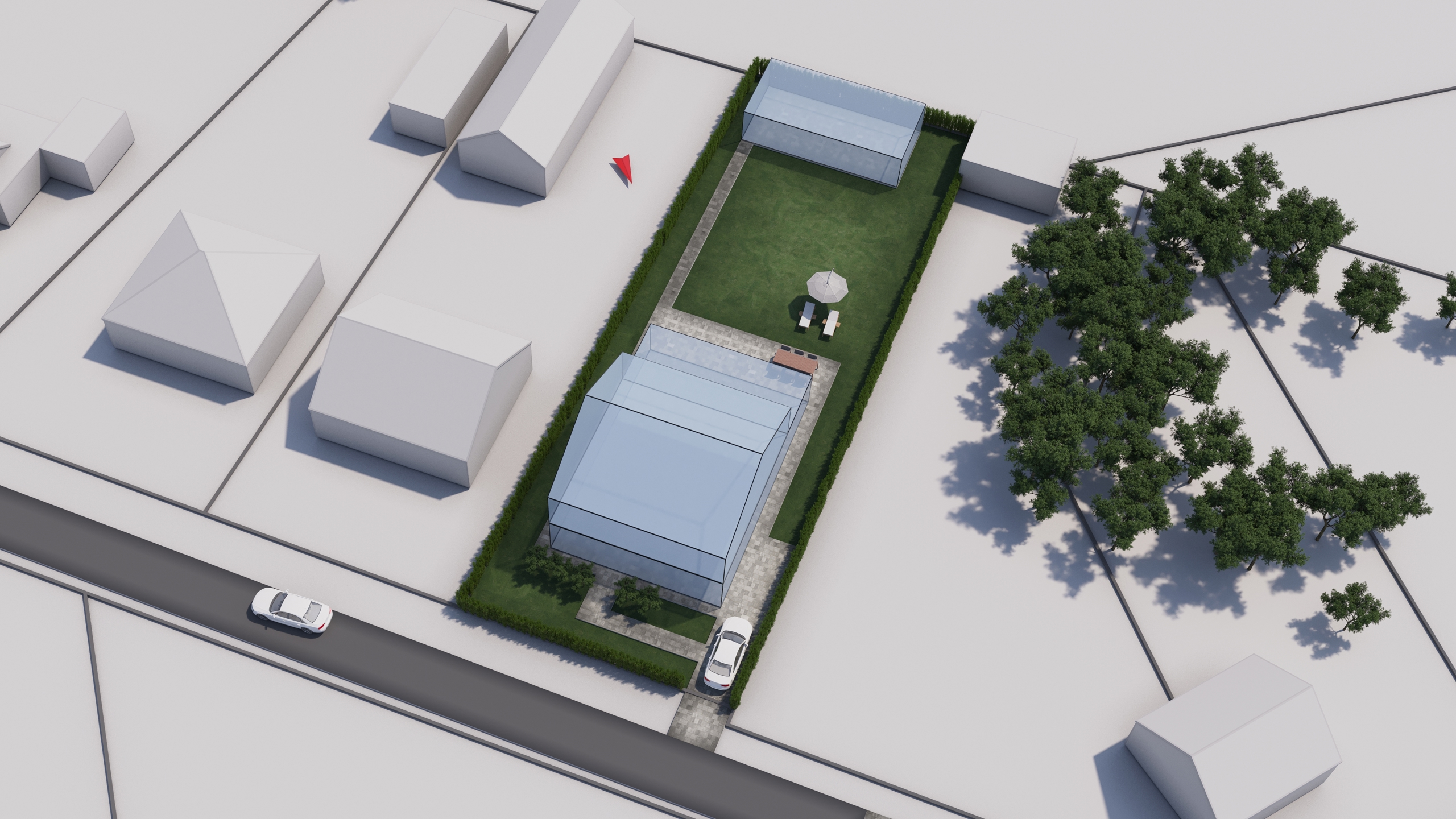 Bouwklaar perceel van 917m² met ZW oriëntatie en open zicht. - foto 4