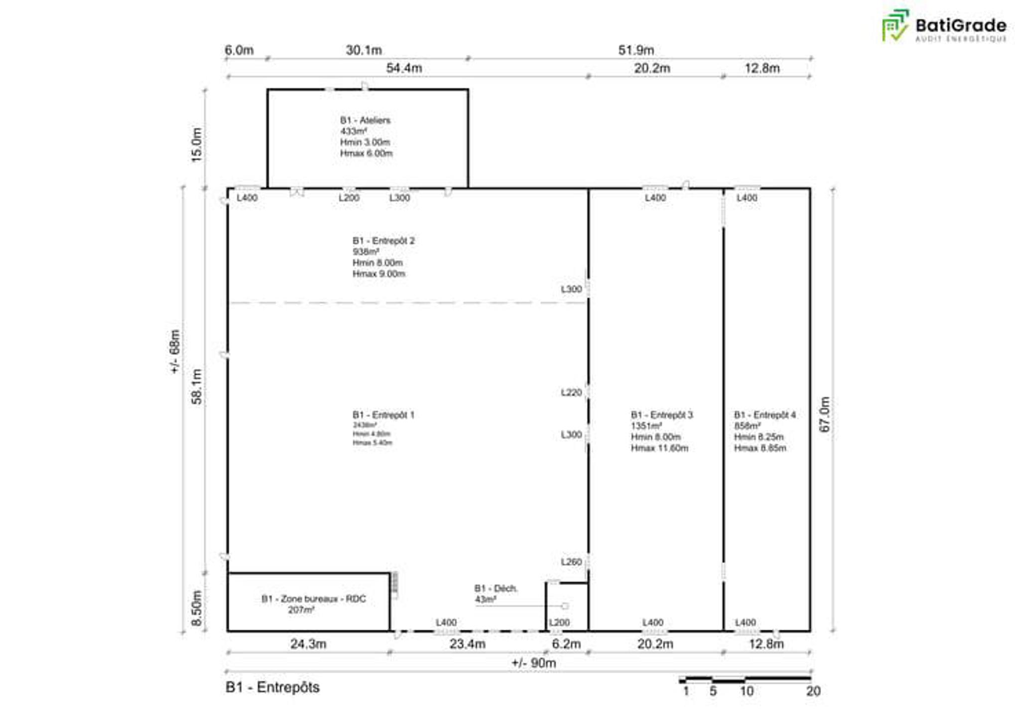 Magazijnen &amp; Industriële Halen te Huur – Noordzone Wavre - foto 4