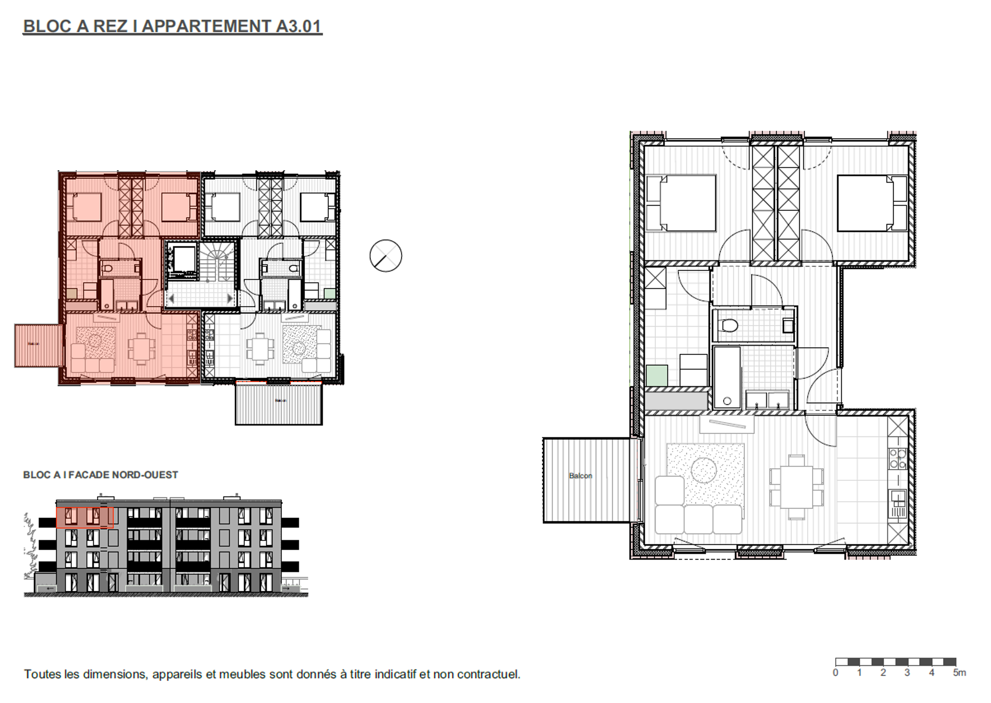 Appartement à vendre à Mons avec 2 chambres - photo 4
