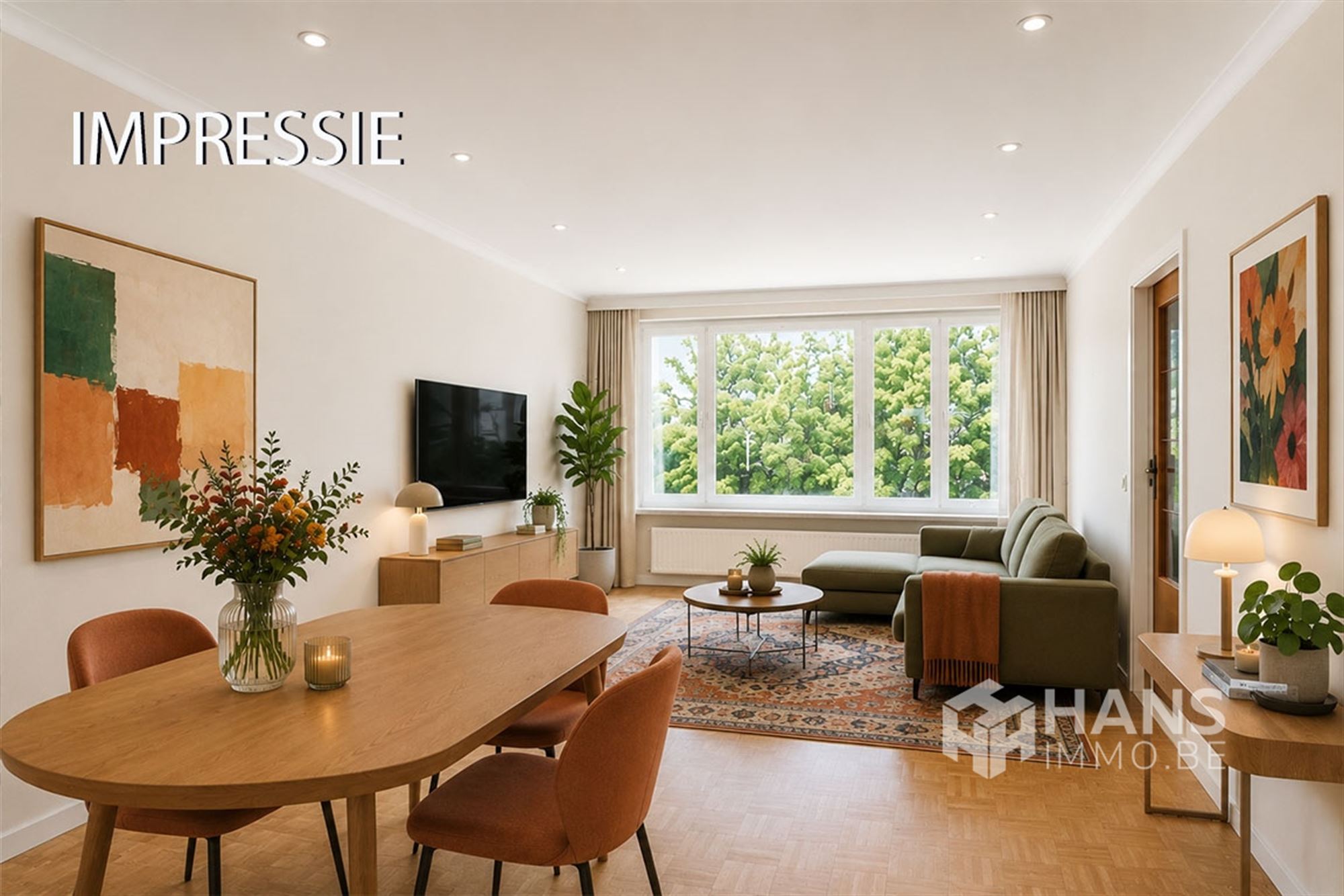 Goed onderhouden appartement (84 m²) met 2 slaapkamers en terras (9 m²) in Deurne. - foto 4