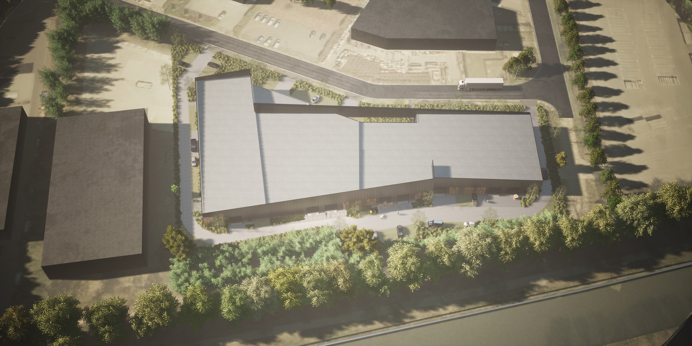 Moderne, energiezuinige KMO-unit nr 4 langs kanaal in Beerse  (351m²) - foto 1