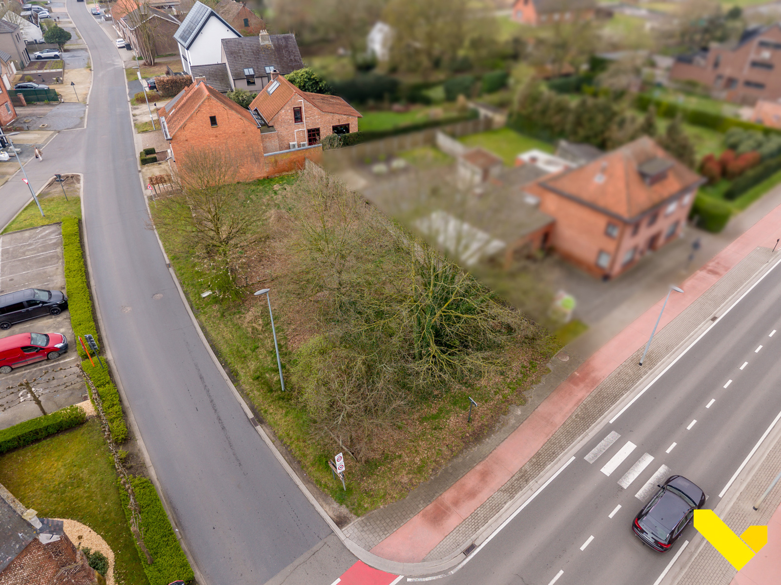 Hoekperceel bouwgrond met zuidwest georiënteerde tuin - foto 4