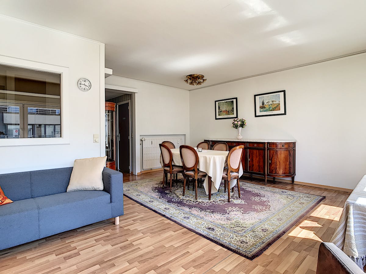 Gemeubeld appartement met zijdelings zeezicht zicht te huur te Oostende! - foto 5