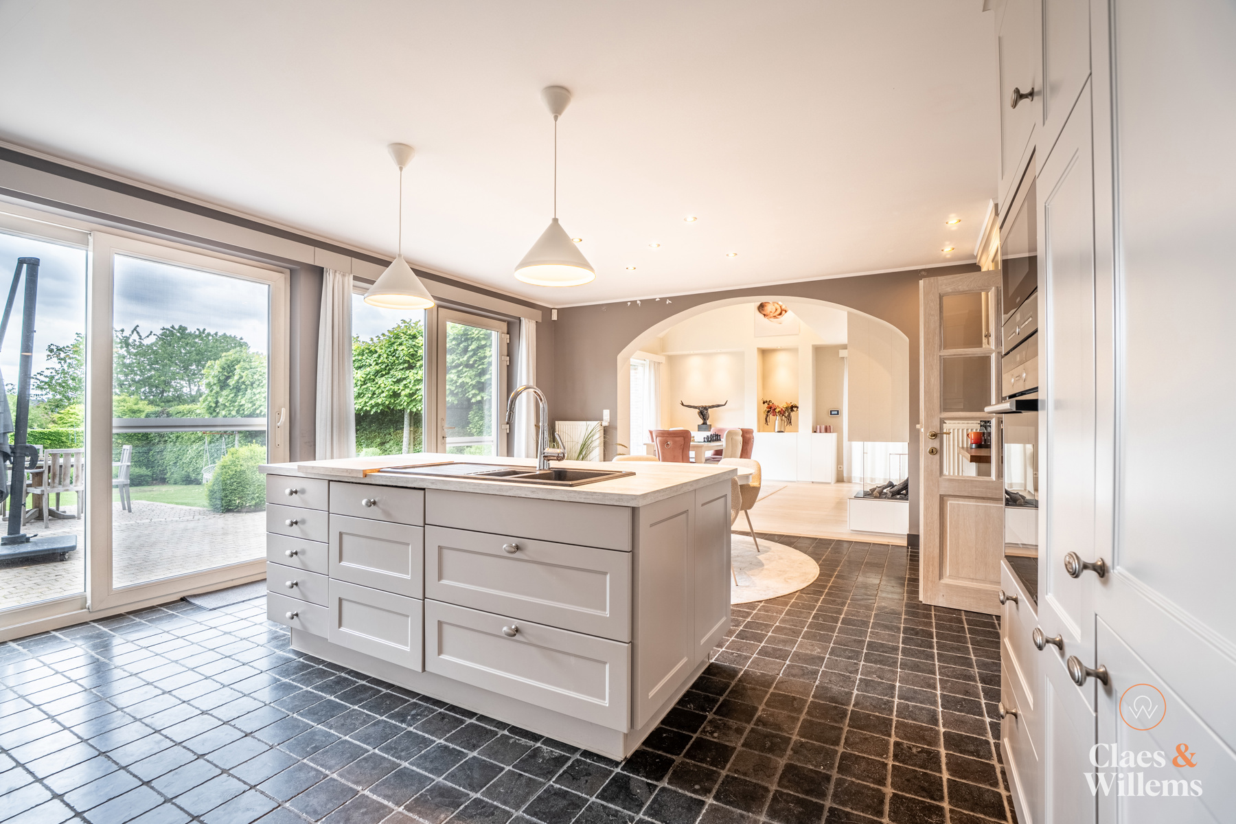 Ruime villa te koop in Dilbeek vrij beroep/ kangoeroewonen - foto 5